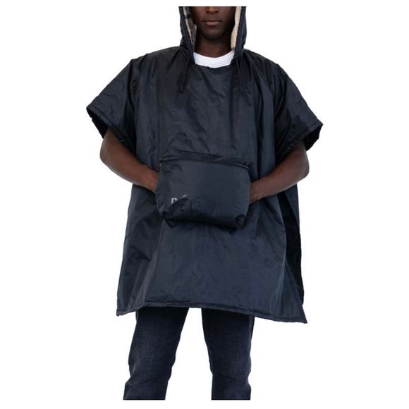 NWT Beis Throw Packable Poncho Coat in Plaid - One Size - Picture 3 of 8